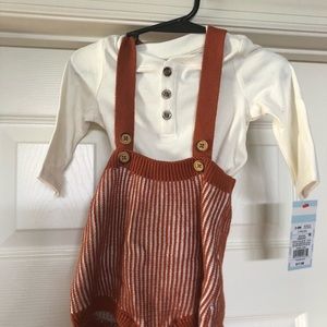 Cat & Jack 3-6 month sweater outfit
